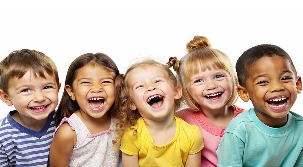 Happy children at Butterflies Academy